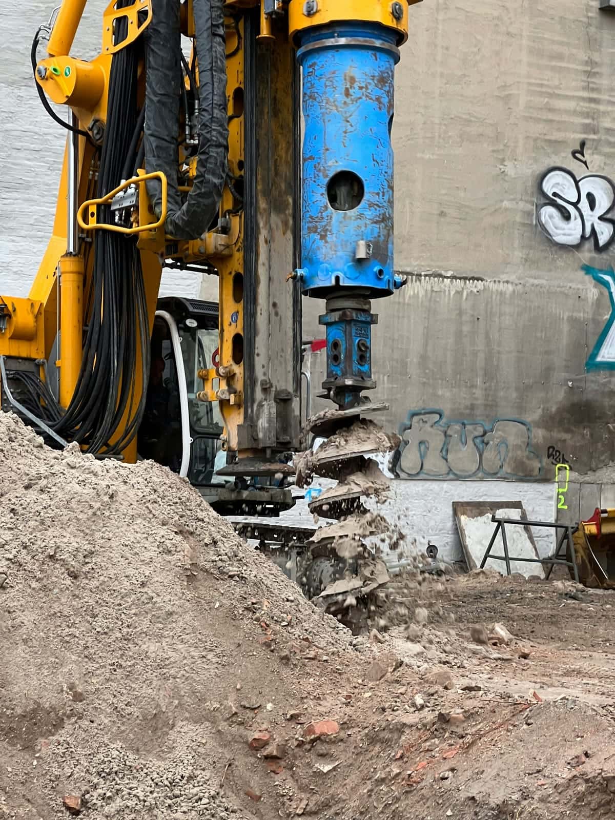 Drilling, paving and heavy construction equipment insured by Vergel Insurance